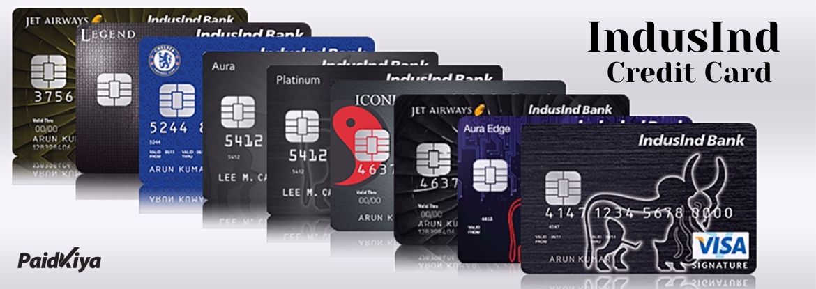 INDUSIND Bank CreditCards to Bank transfer instantly Using Paidkiya