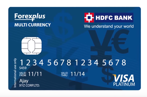 Hdfc bank forex plus card application form incorporaciones policia nacional profesionales de forex